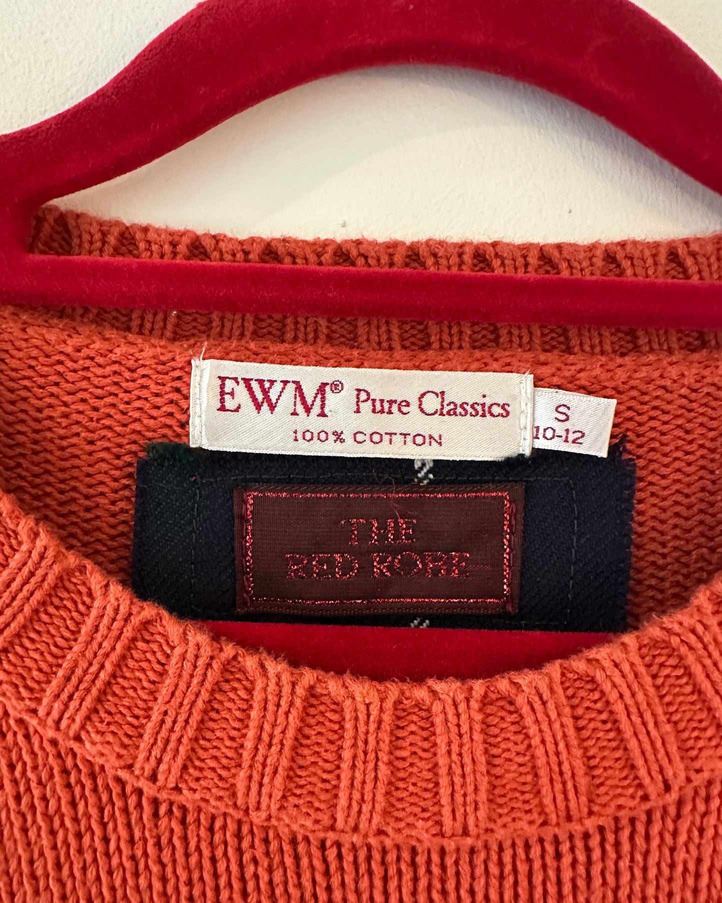 Christmas Coral Lobster Jumper (small)