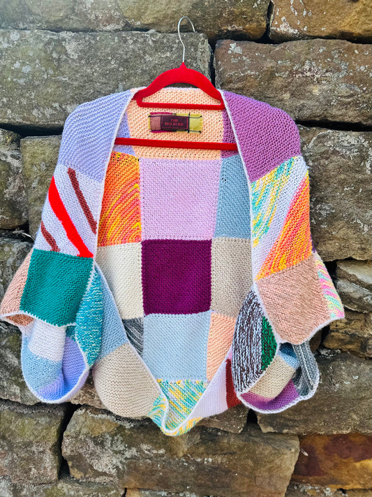 Pastel Patchwork Cardigan