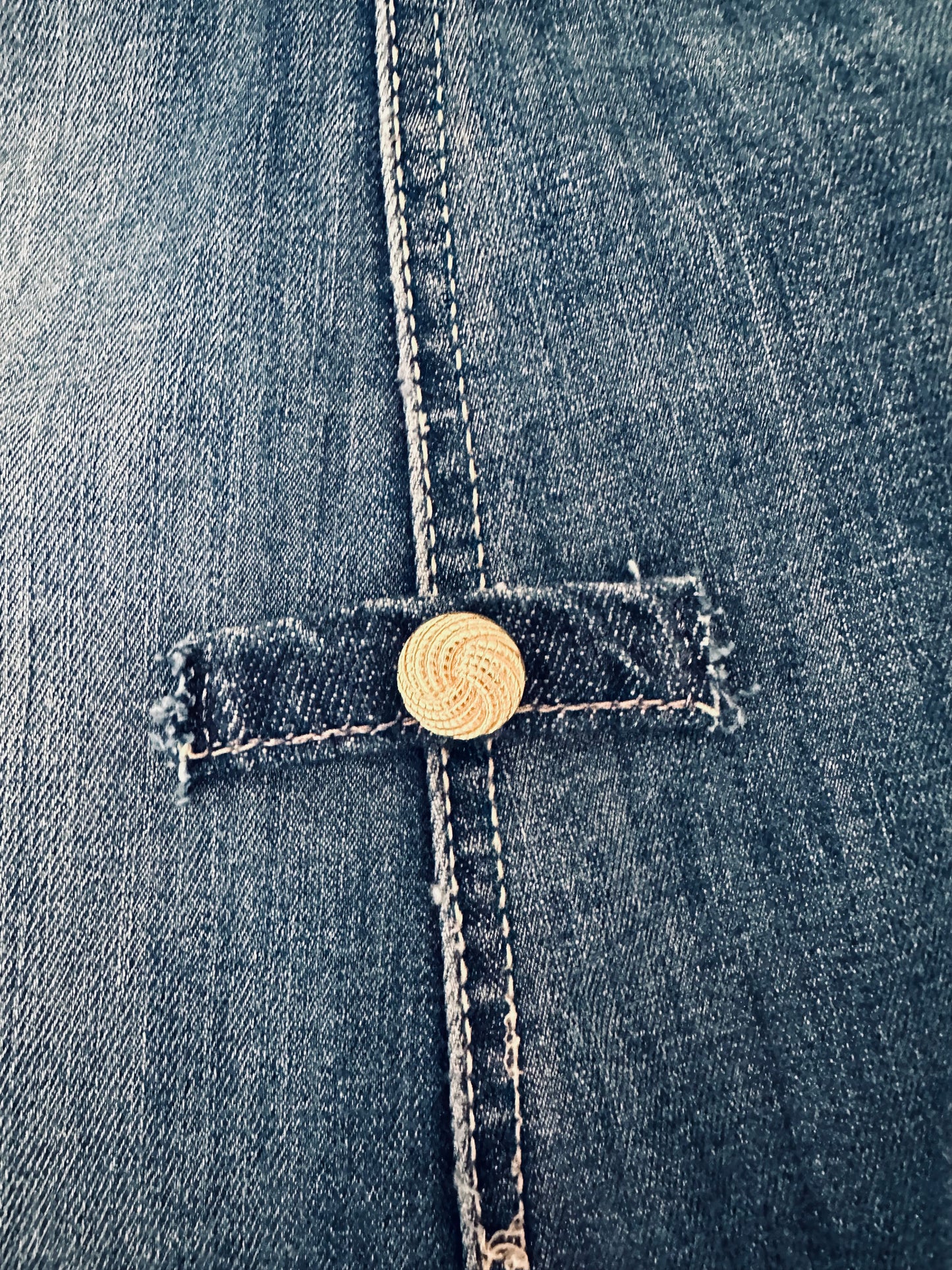 Dark Denim Waistcoat