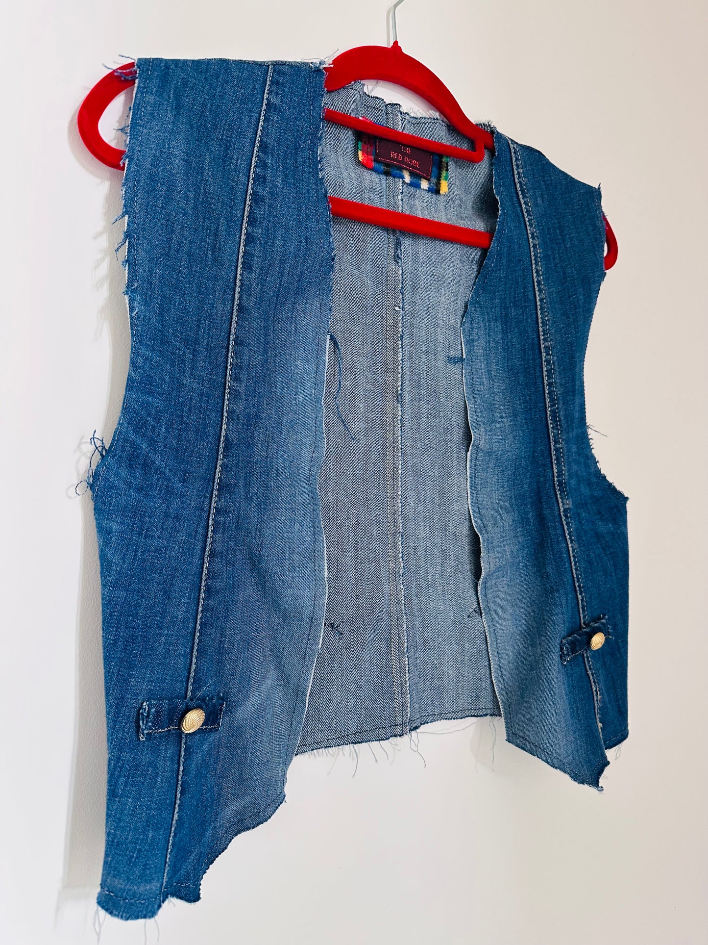 Dark Denim Waistcoat