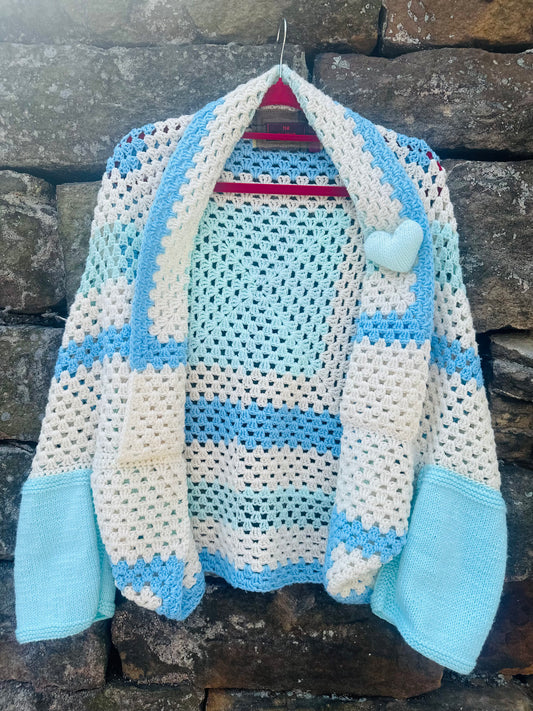 Green Heart Festival Cardigan
