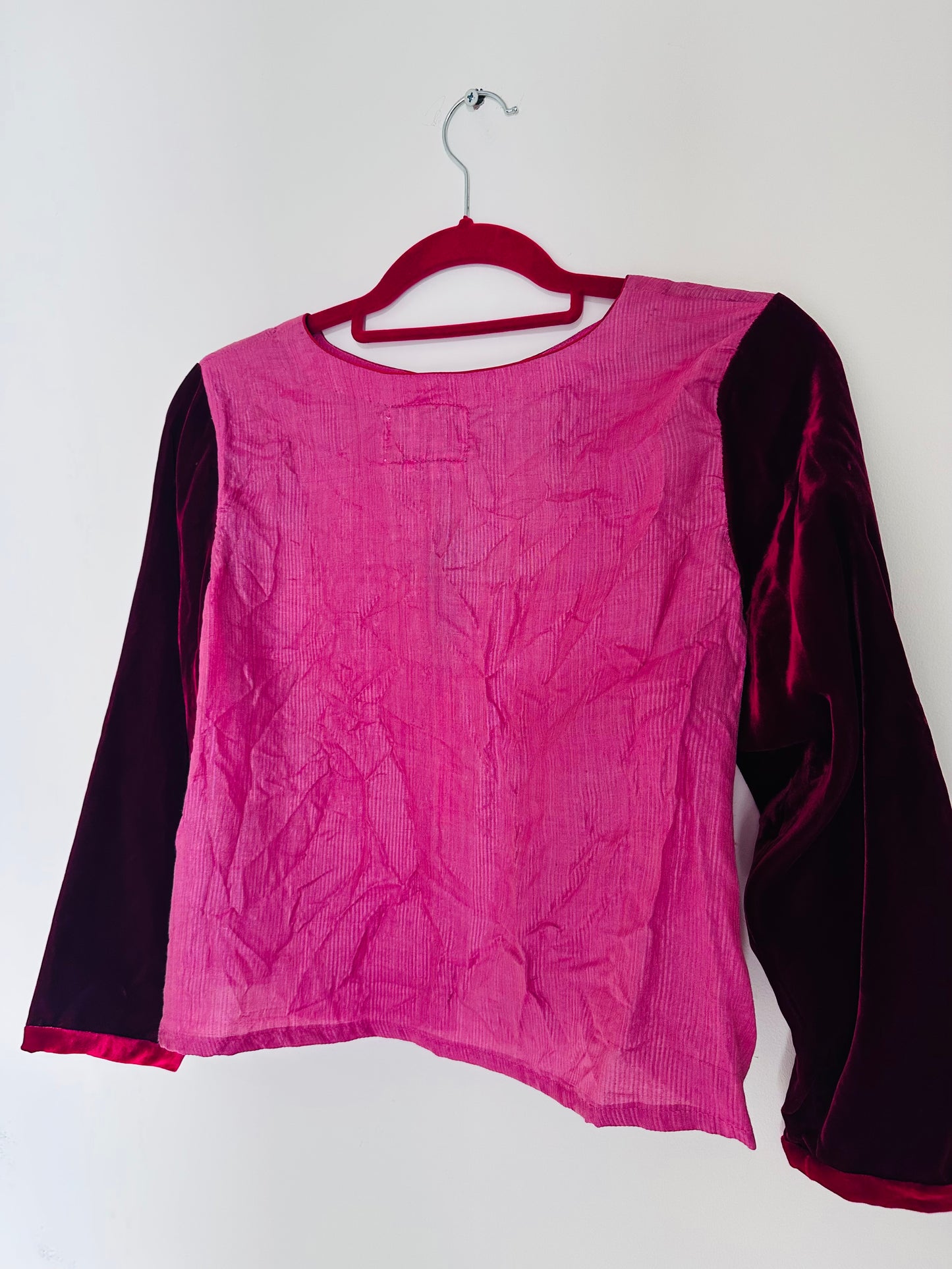 Pink and Red Boho Tassel Jacket