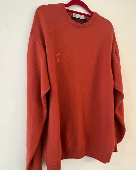 Christmas Coral Lobster Jumper (small)