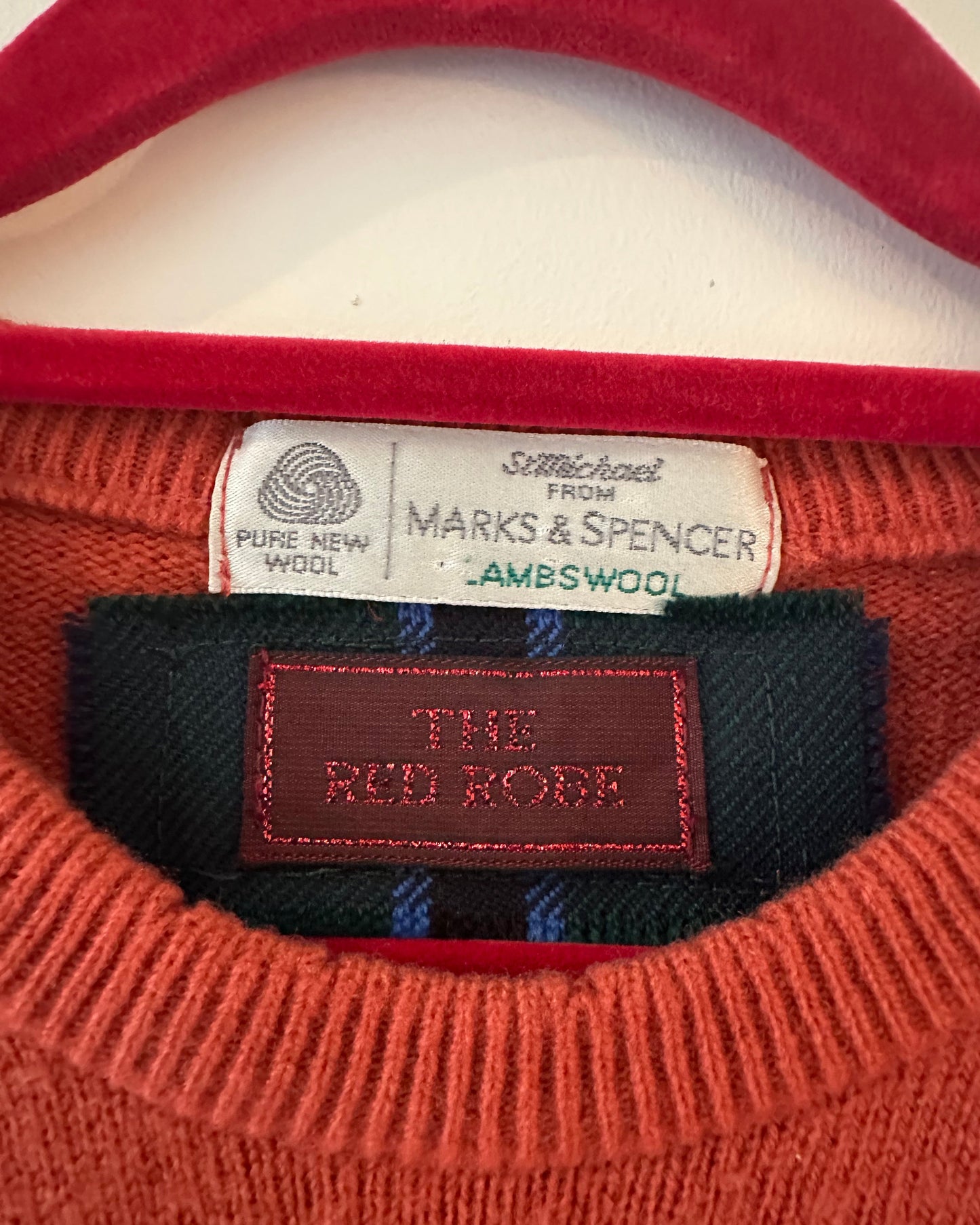 Christmas Coral Lobster Jumper (small)