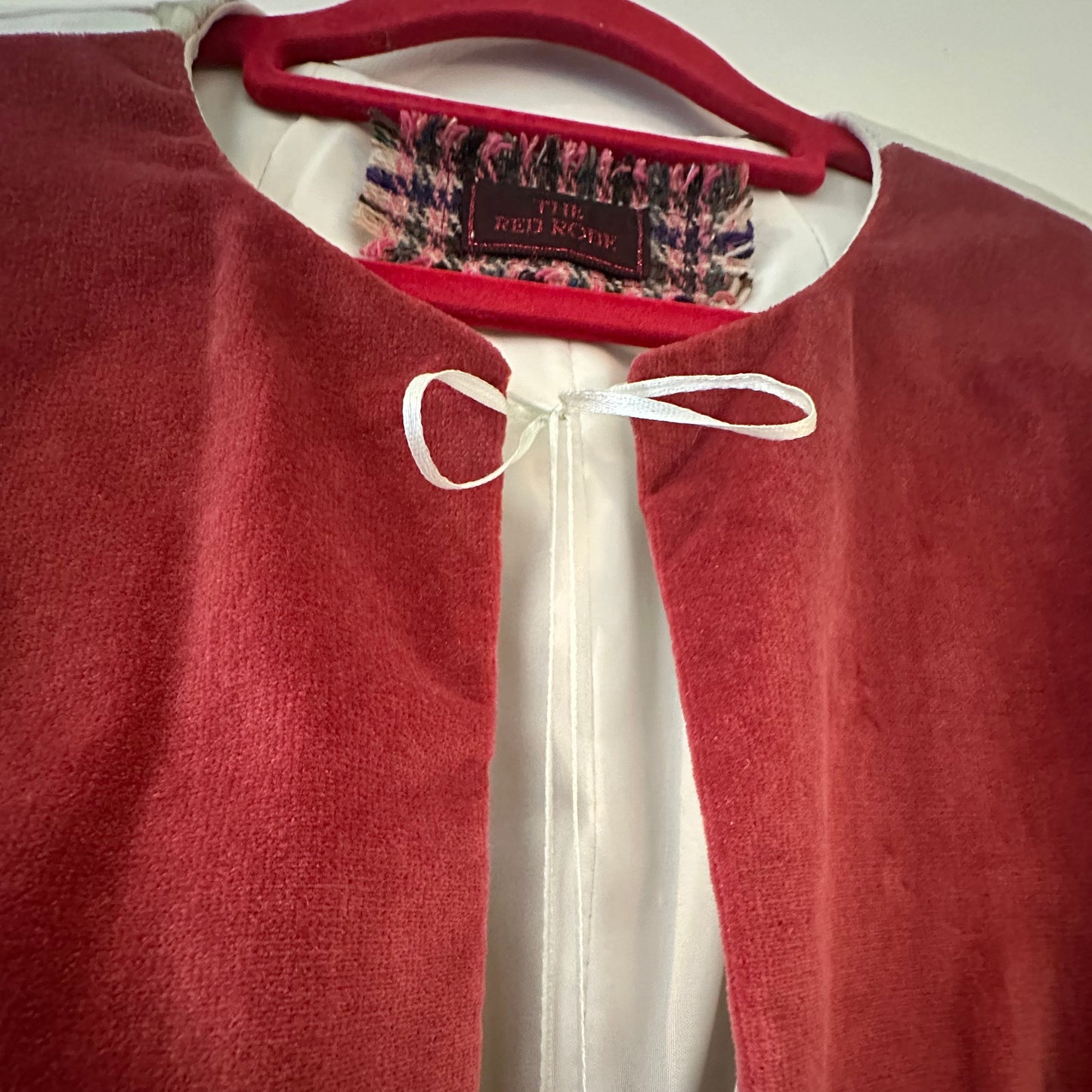 Pink Velvet Blossom Jacket (medium)