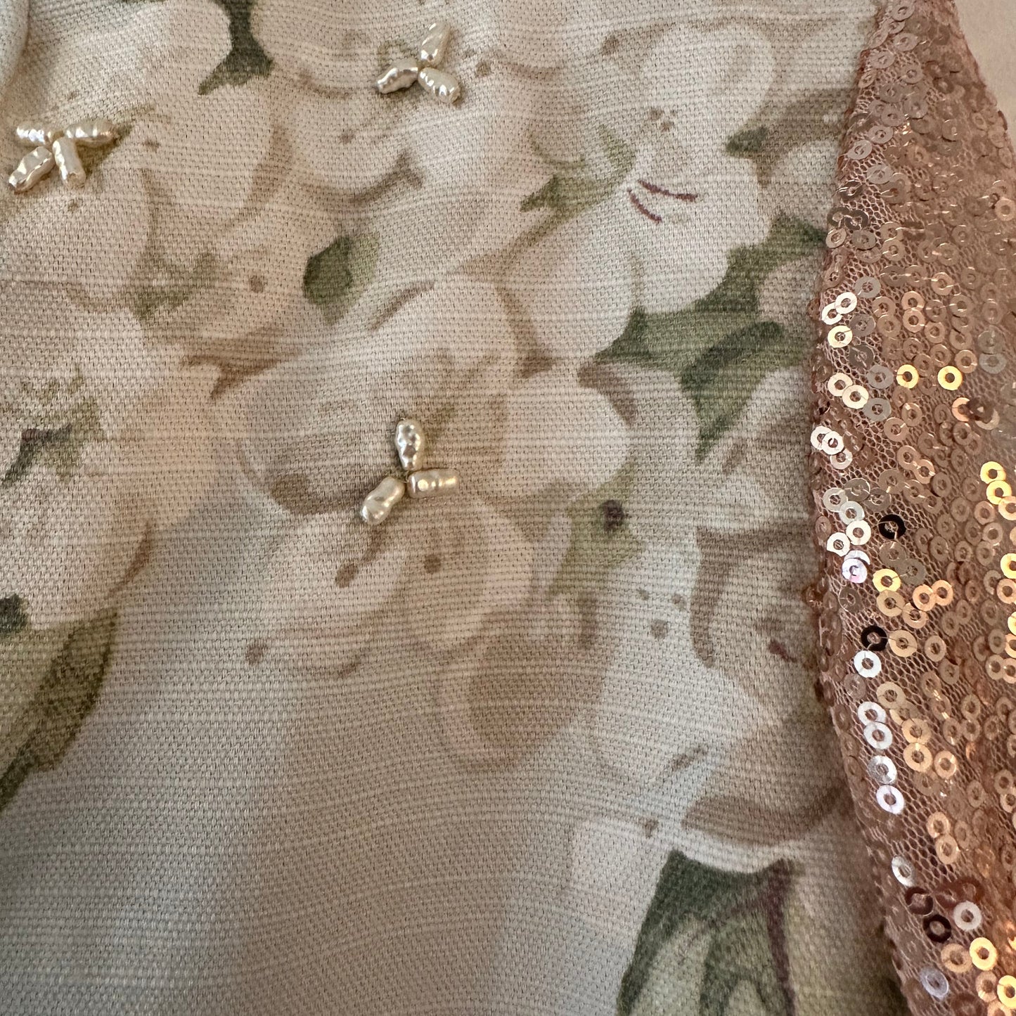 Pink Velvet Blossom Jacket (medium)