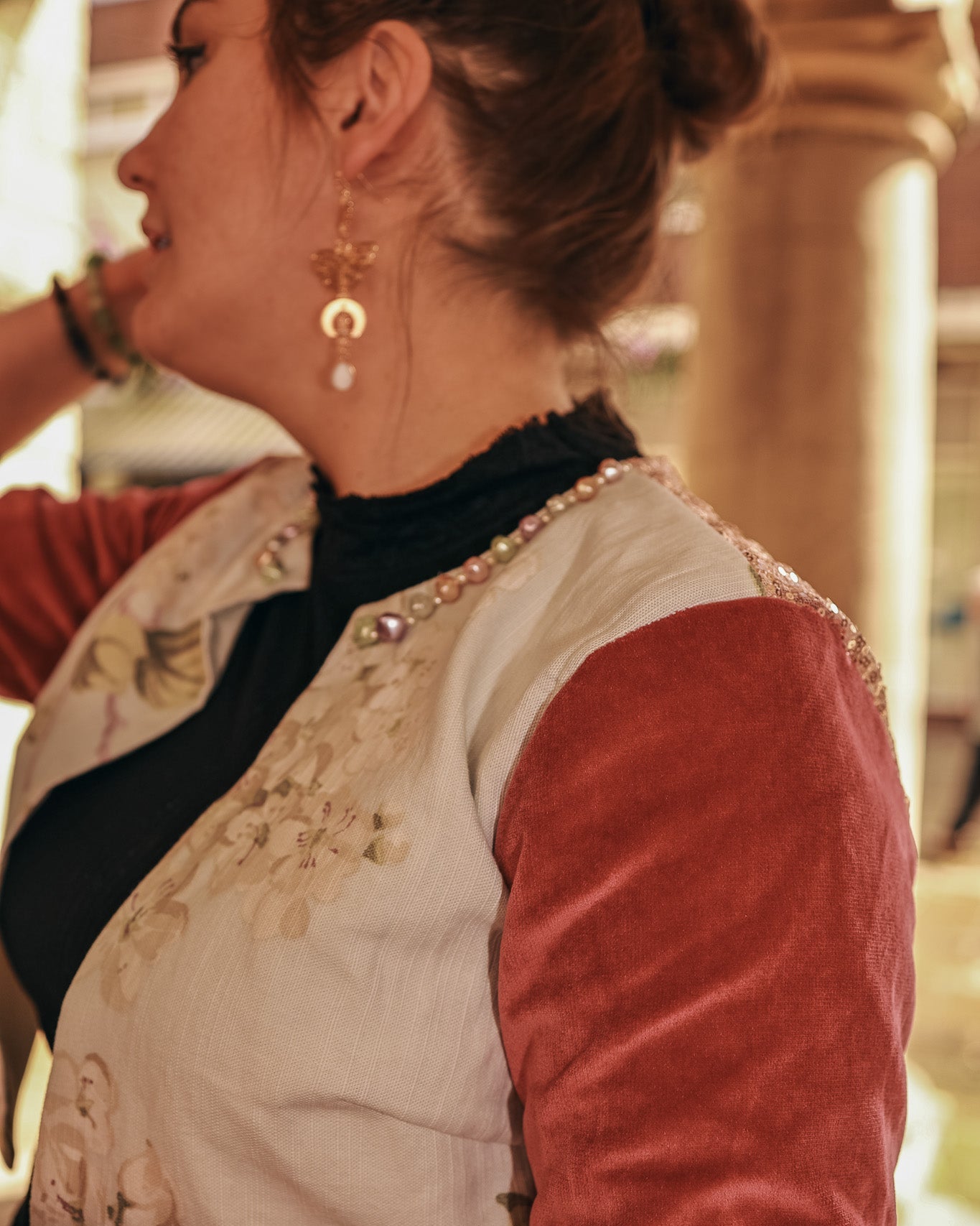 Velvet Pearls Jacket (medium)